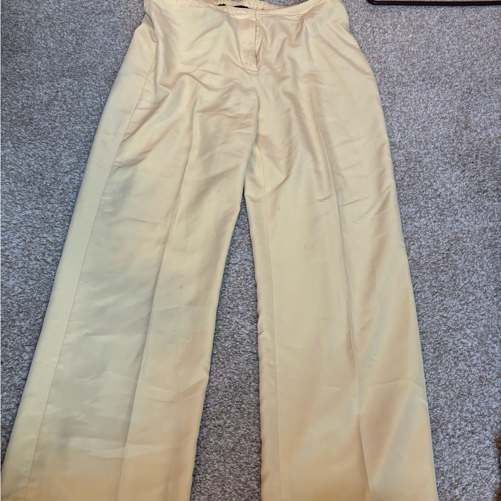 Butter Yellow Trousers